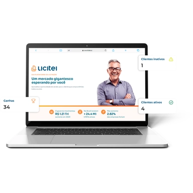 mockup do produto digital licitei